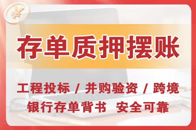 海林大额存单质押摆账